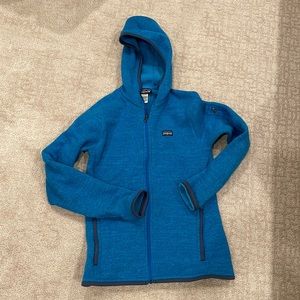 Blue Patagonia Hoodie Size S